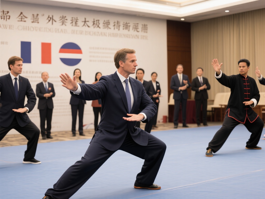 驻华外交官共聚北京 太极拳沙龙精彩纷呈 在活动现场,多位外交官分享了他们对太极拳